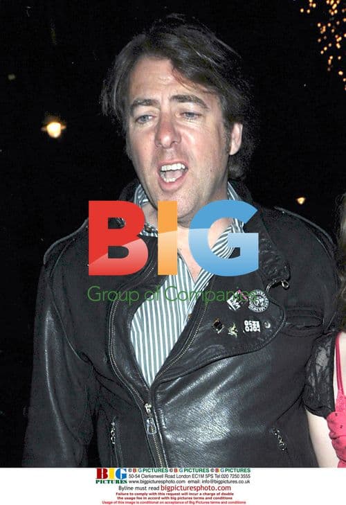 Jonathan Ross and family leaving hotel