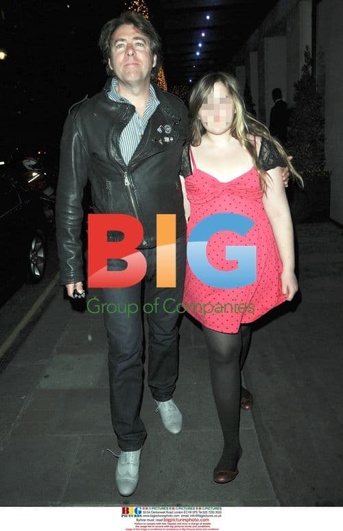 Jonathan Ross and family at Mayfair Hotel