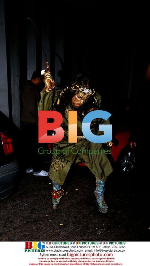 Performance Artist Johnny Blue Eyes Leaving 24 on Kingly Street