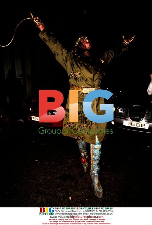 Performance Artist Johnny Blue Eyes Exits London Club