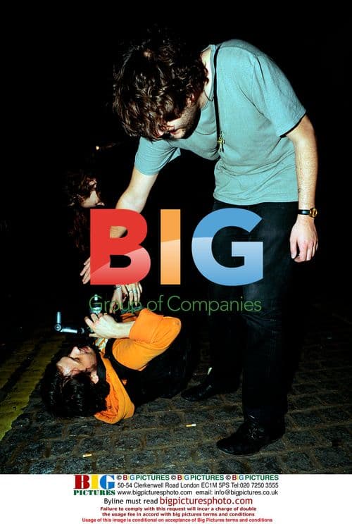 Jamie Reynolds from Klaxons leaving 24 on Kingly St