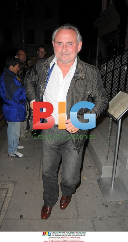 Frank Lampard Sr. leaves Carpaccio Restaurant