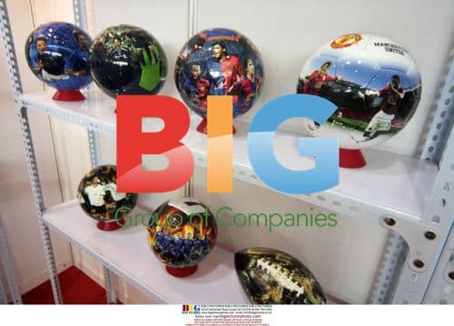 Ronaldo and Kobe Footballs in Beijing