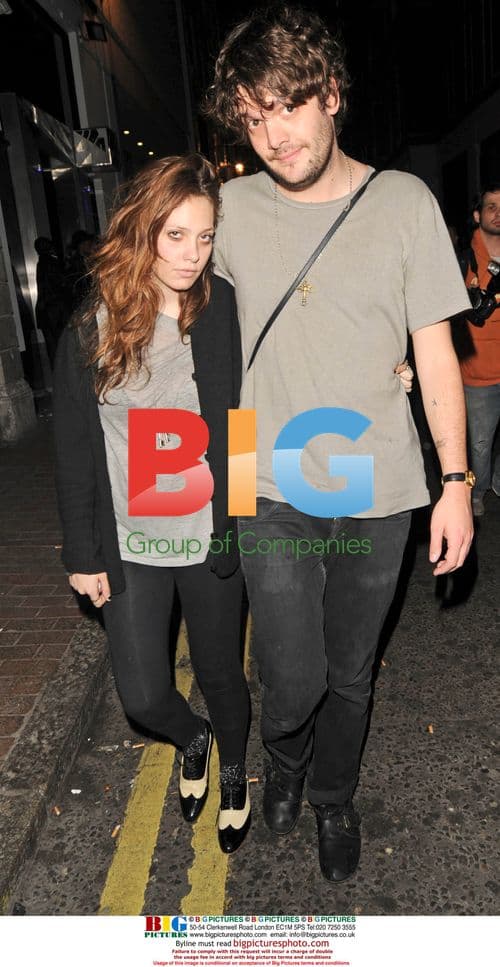 The Klaxons' Jamie Reynolds with Corey Kennedy