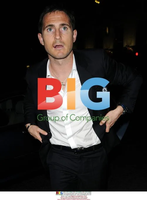 Frank Lampard arrives for dinner