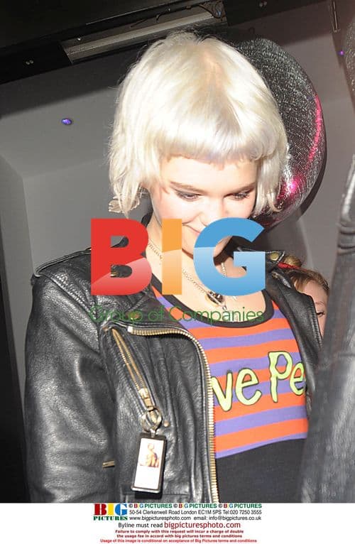 Pixie Geldof leaves Club 24 in London