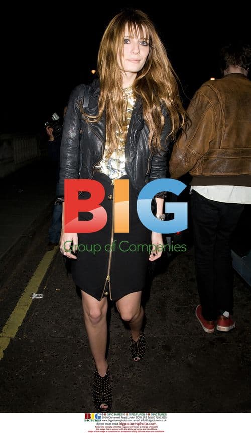 Mischa Barton leaving Connaught Hotel