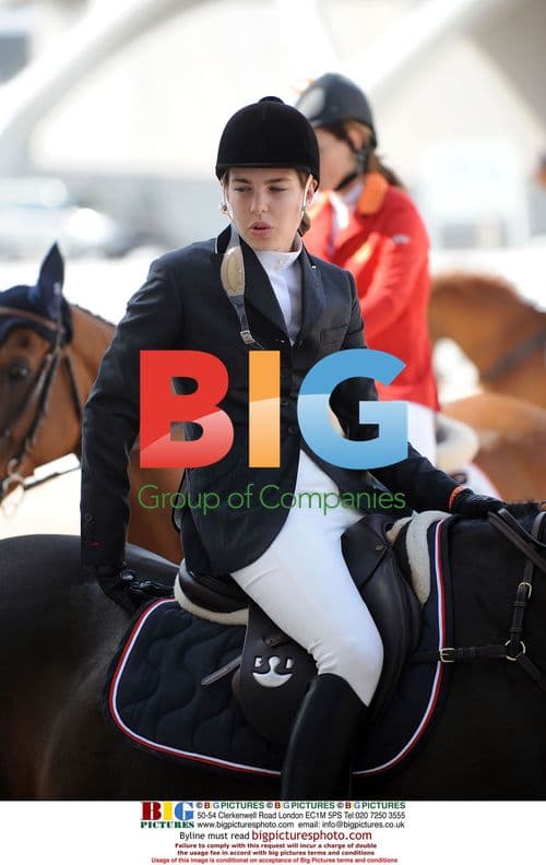 Carlota Casiraghi at Jumping Tournament
