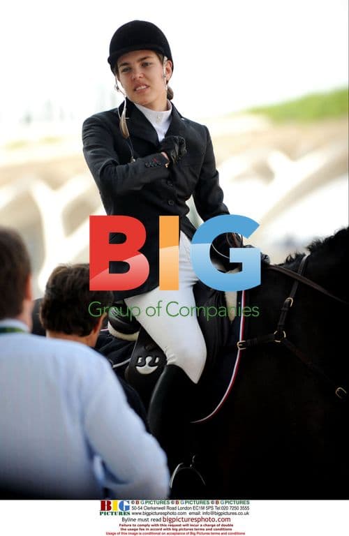 Carlota Casiraghi at Jumping Tournament