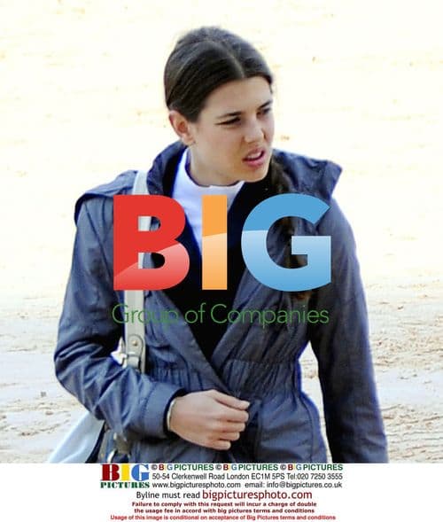Carlota Casiraghi at Horse Tournament in Valencia