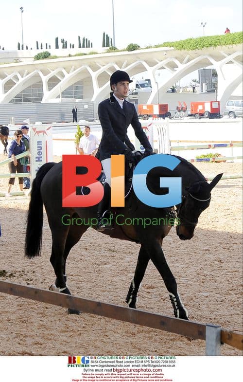 Carlota Casiraghi at Horse Tournament in Valencia
