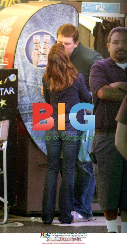 Christina Ricci and Nick Swardson on movie set