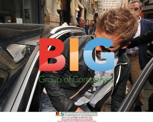 David Beckham at Mondadori Book Shop