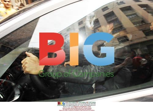 David Beckham at Motorola event in Milan