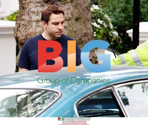 Actor David Walliams' broken down car towed