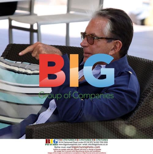 George Hamilton has dinner alone in Miami