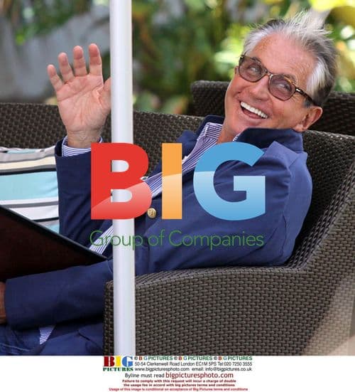 George Hamilton Dines Alone in Miami