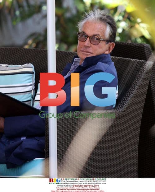 George Hamilton Dines Alone in Miami