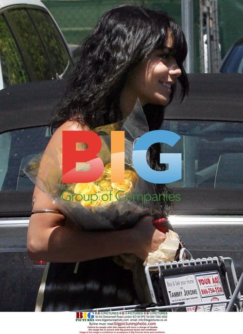 Vanessa Hudgens Shopping at Ralphs