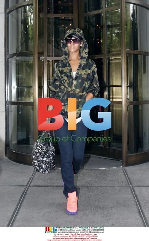 Rihanna Leaving Hotel in NYC