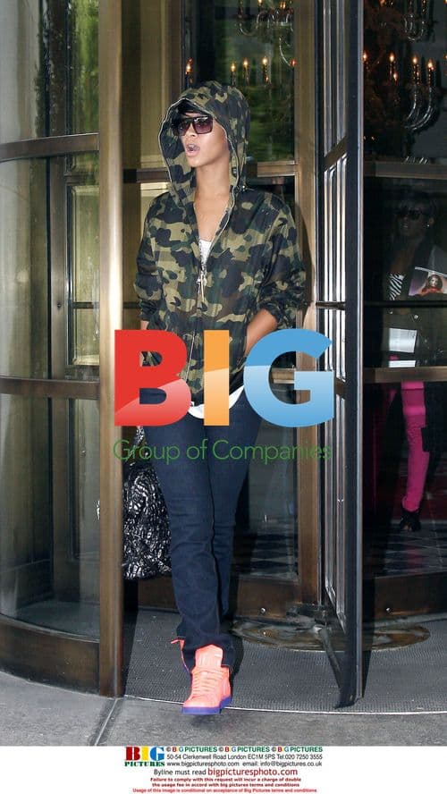 Rihanna Leaving Hotel in NYC