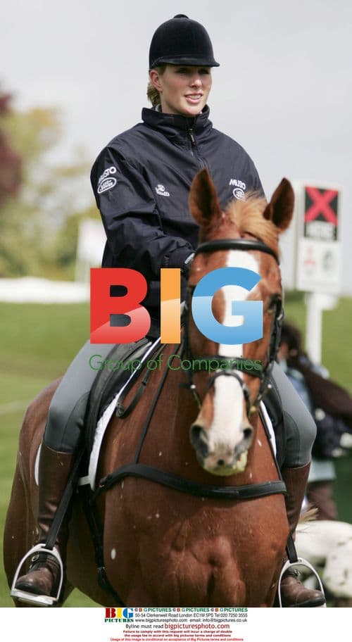 Zara Phillips at Badminton Horse Trials