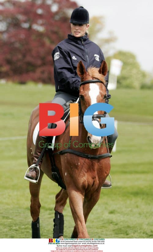 Zara Phillips at Badminton Horse Trials