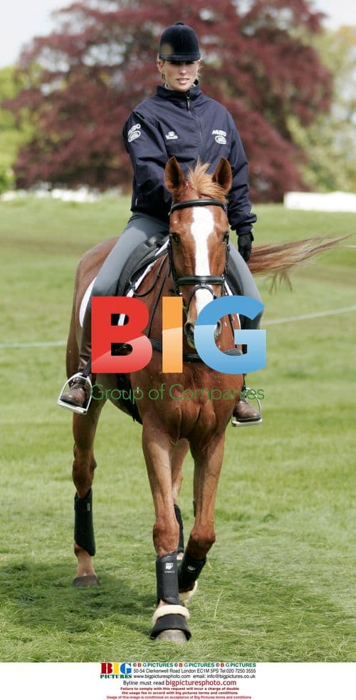 Zara Phillips at Badminton Horse Trials