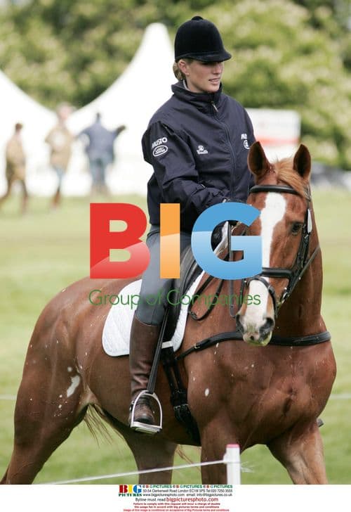 Zara Phillips at Badminton Horse Trials
