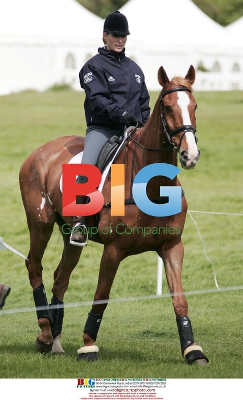 Zara Phillips at Badminton Horse Trials