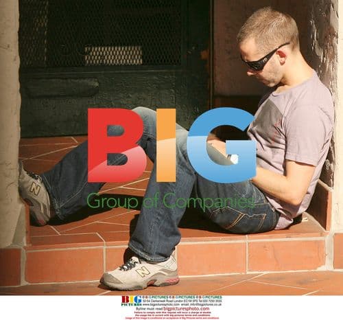 Dominic Monaghan Spotted With Concert Bracelets