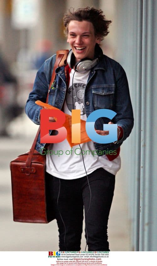 Jamie Campbell Bower Arrives for Twilight Sequel in Vancouver