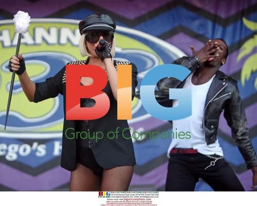 Lady Gaga performs in Chula Vista, CA