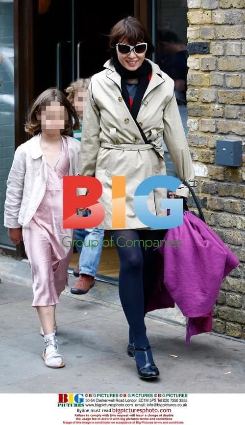 Kate Moss and Sadie Frost leave bowling alley