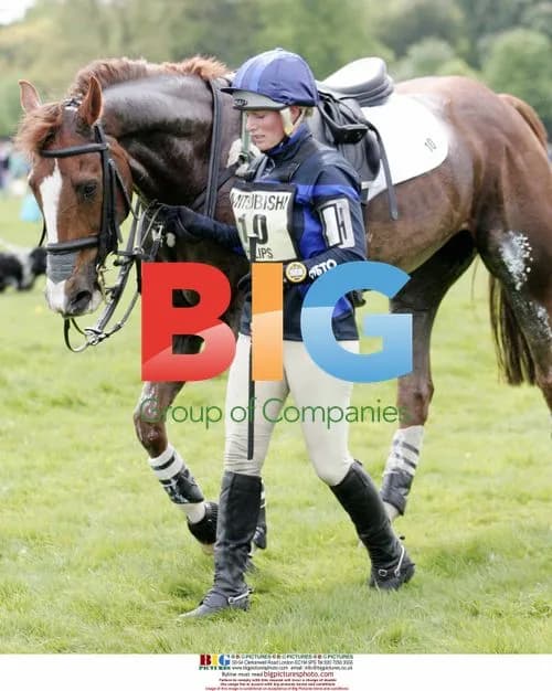 Zara Phillips at Badminton Horse Trials