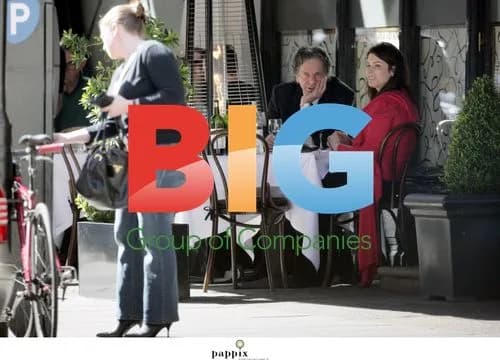 Nigella Lawson and Charles Saatchi at Scotts Restaurant
