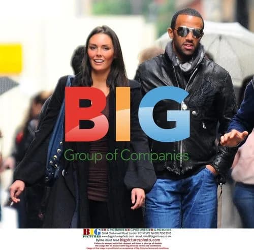 Craig David and girlfriend in Paris