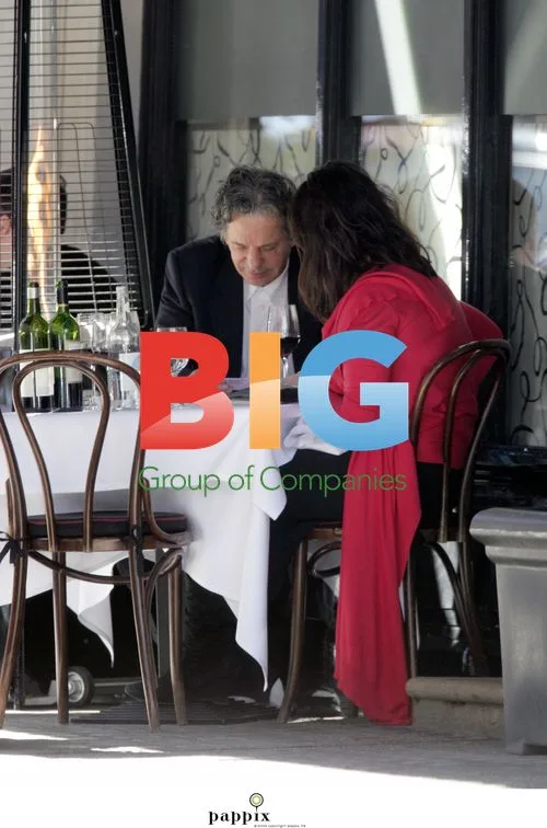 Nigella Lawson and Charles Saatchi at Scotts Restaurant