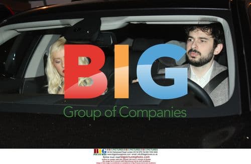 Singer Christina Aguilera Leaves Osteria