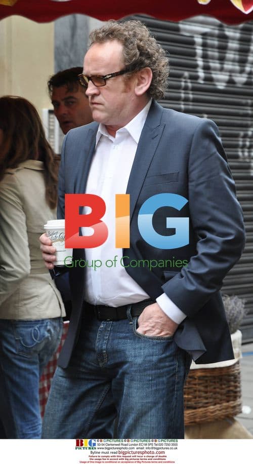 Actor Colm Meaney filming Halifax commercial