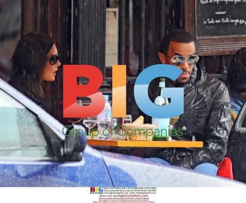 Craig David and girlfriend in Paris
