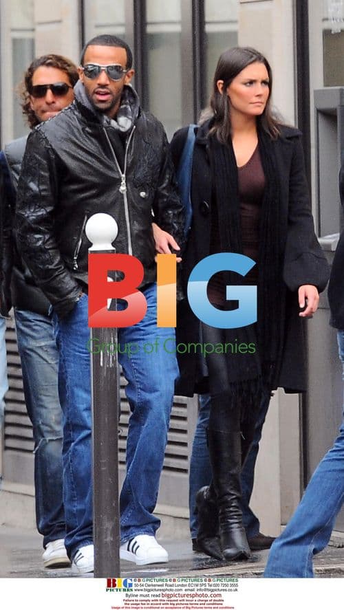 Craig David and girlfriend