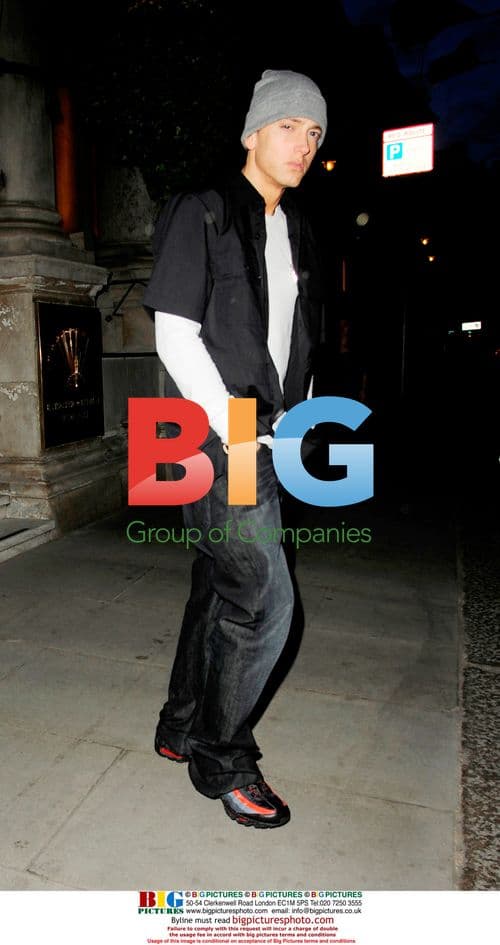 Eminem Enjoys Club Night in London