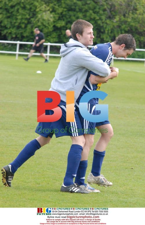 Emmerdale and Shameless Actors at Charity Football Match