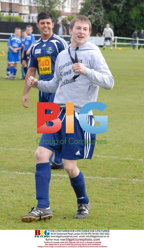 Emmerdale and Shameless Actors Play Charity Football Match