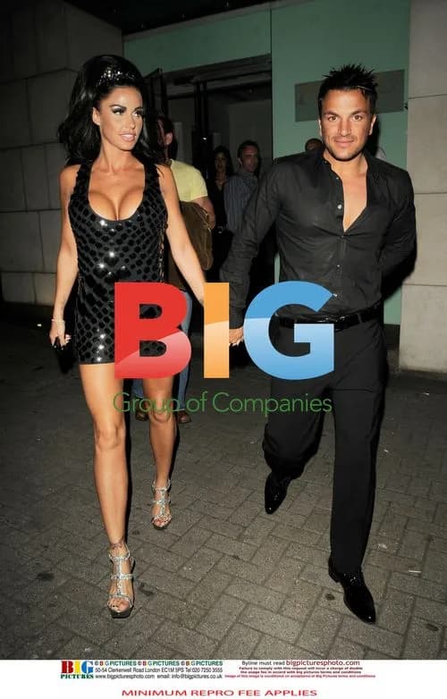 Katie Price and Peter Andre before split