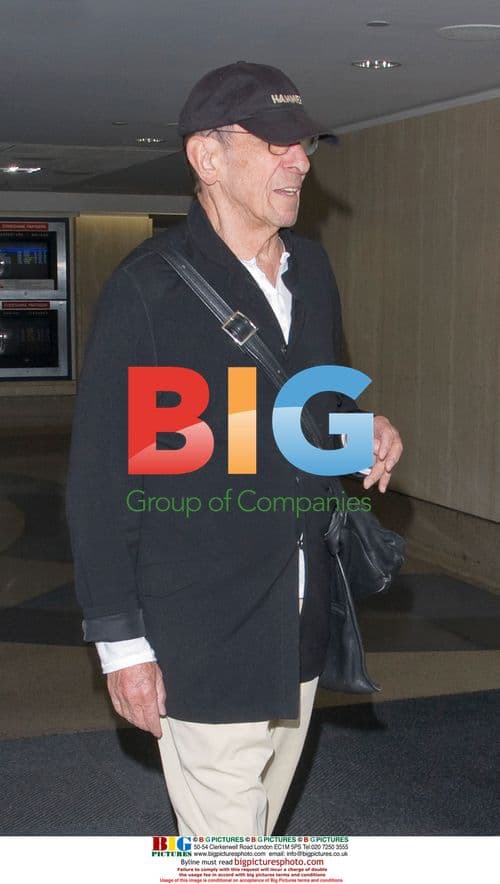 Leonard Nimoy and Susan Bay Arrive at LAX
