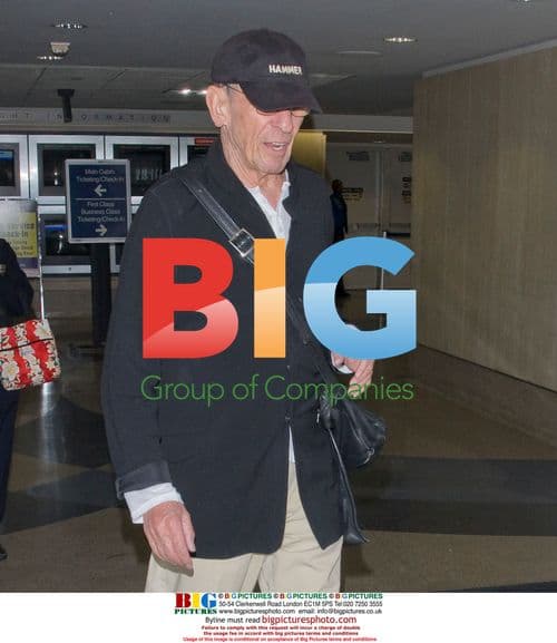 Leonard Nimoy and wife Susan Bay arrive at LAX