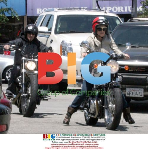 Pink and Carey Hart Bike Ride