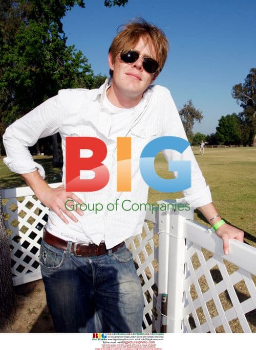 Kris Marshall at Westfield Hollywood Ashes' cricket match